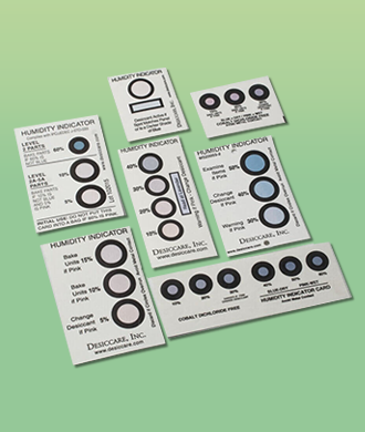 Humidity Indicating Cards